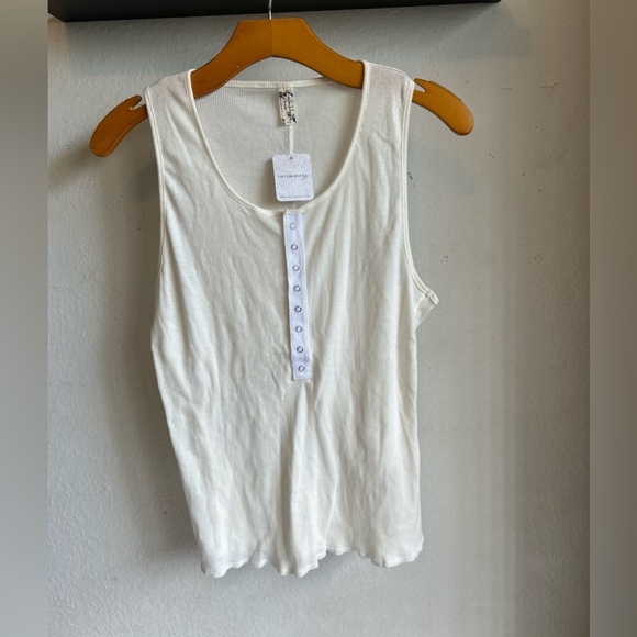 FP Intimately Henley tank top Size M - Picture 1 of 6